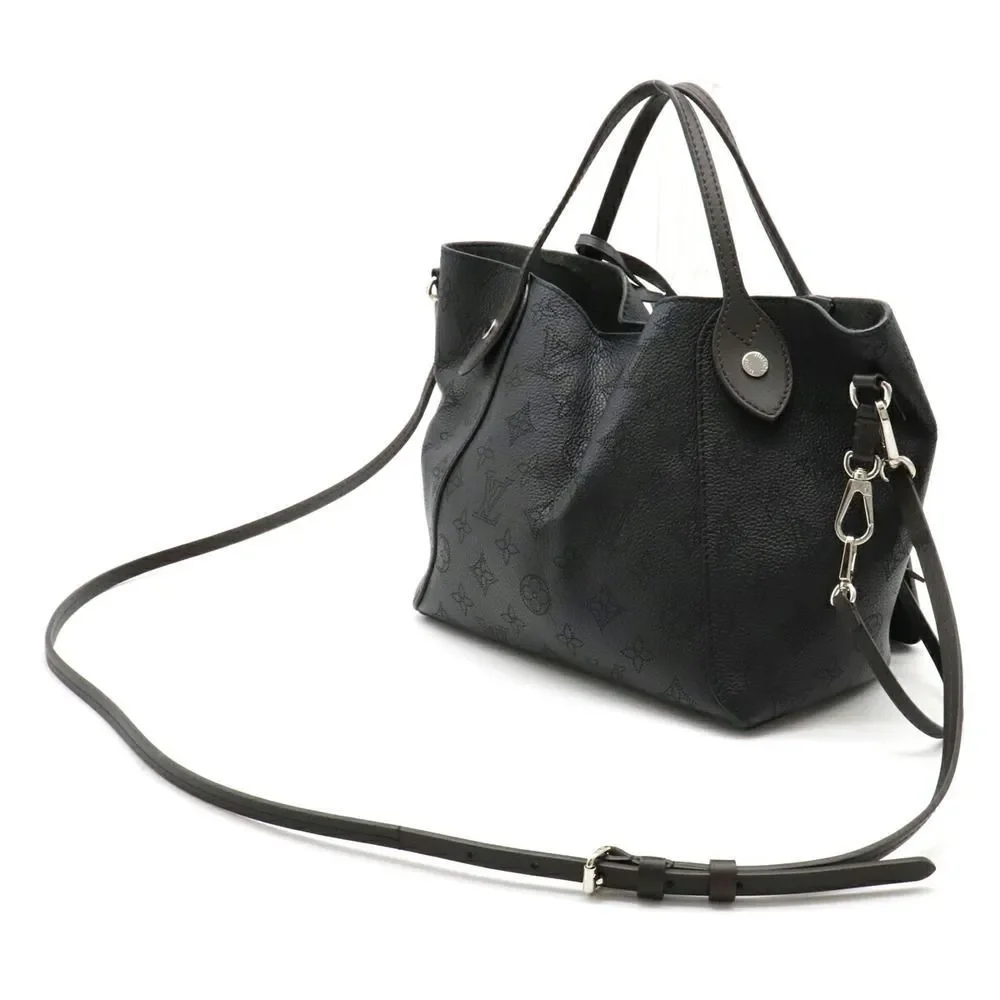 Louis Vuitton Mahina Hina PM Shoulder Bag Leather Noir Black